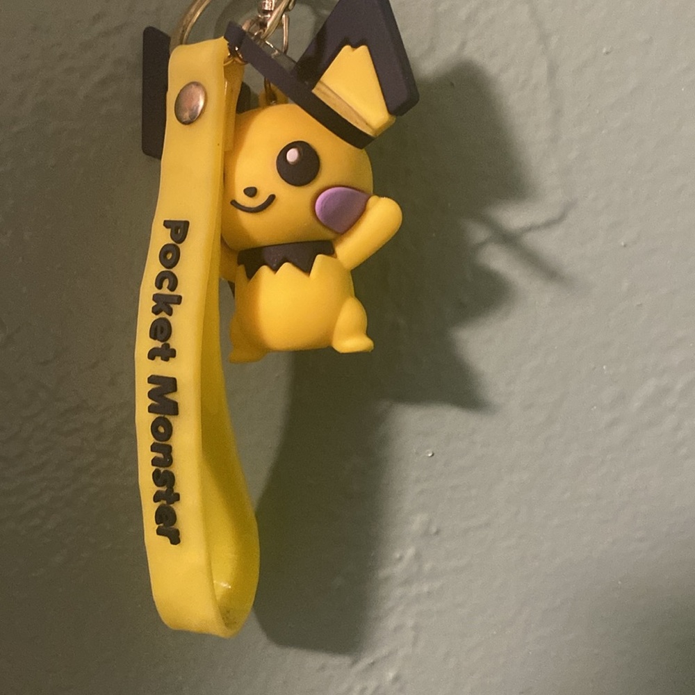 Pocket Monster Keychain - Pichu - Picture 3 of 4